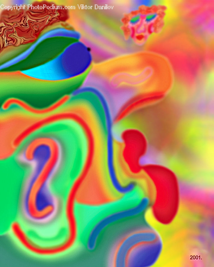 Fractal, Art, Alphabet, Ampersand