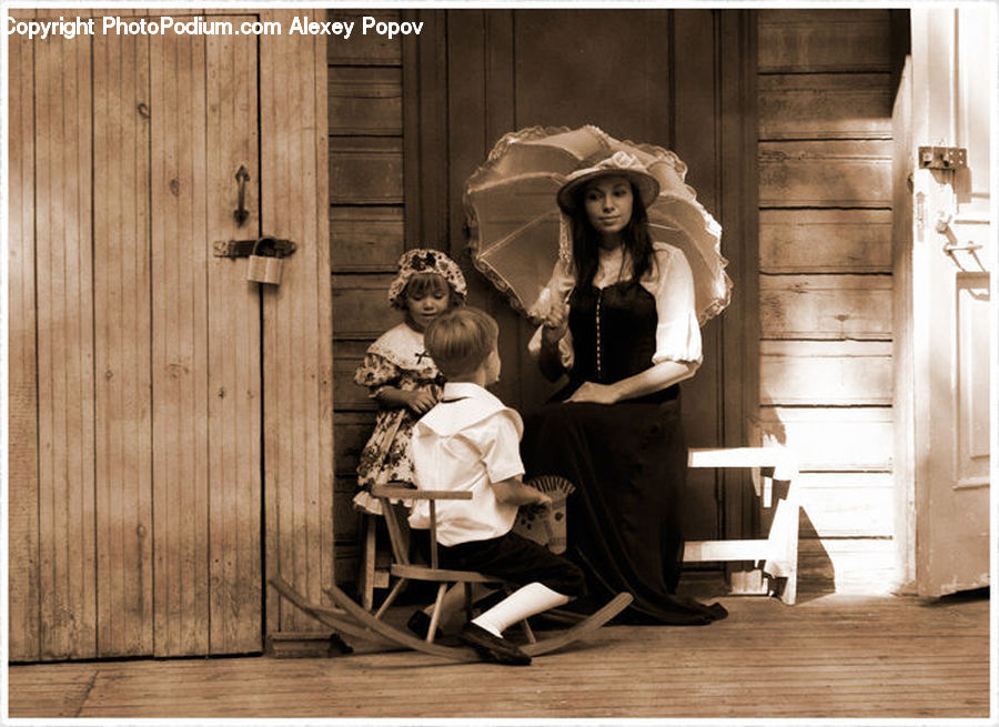 People, Person, Human, Wood, Furniture, Costume, Hardwood
