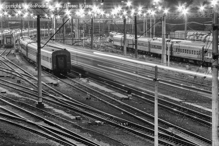 Train, Vehicle, Rail, Train Track, Cable Car, Streetcar, Trolley