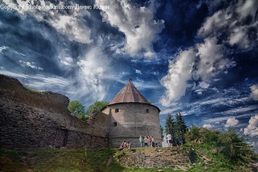 Architecture, Castle, Fort, Housing, Monastery, Building, Hut