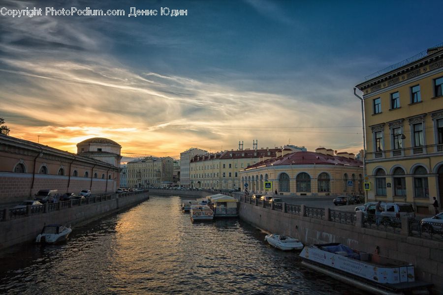 Boat, Watercraft, Canal, Outdoors, River, Water, Boardwalk