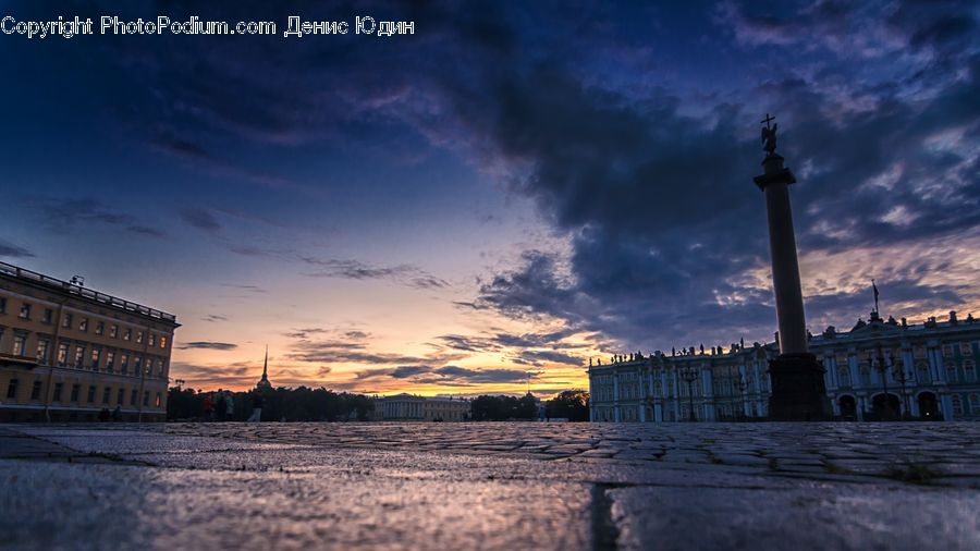 Dusk, Outdoors, Sky, Sunlight, Sunrise, Sunset, Architecture