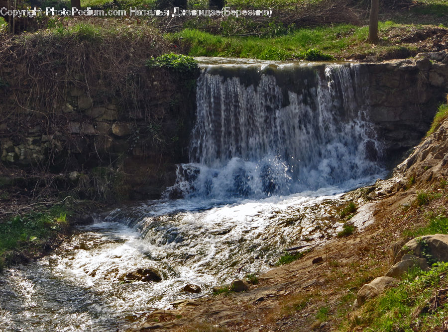 Outdoors, River, Water, Waterfall, Creek