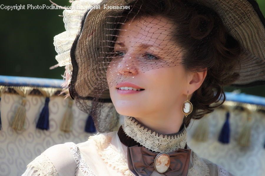 People, Person, Human, Bonnet, Hat, Female, Girl