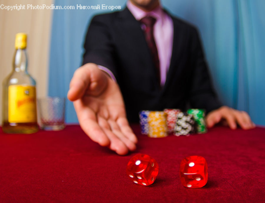 Gambling, Game, Bottle, Accessories, Bead, Prayer Beads, Dice