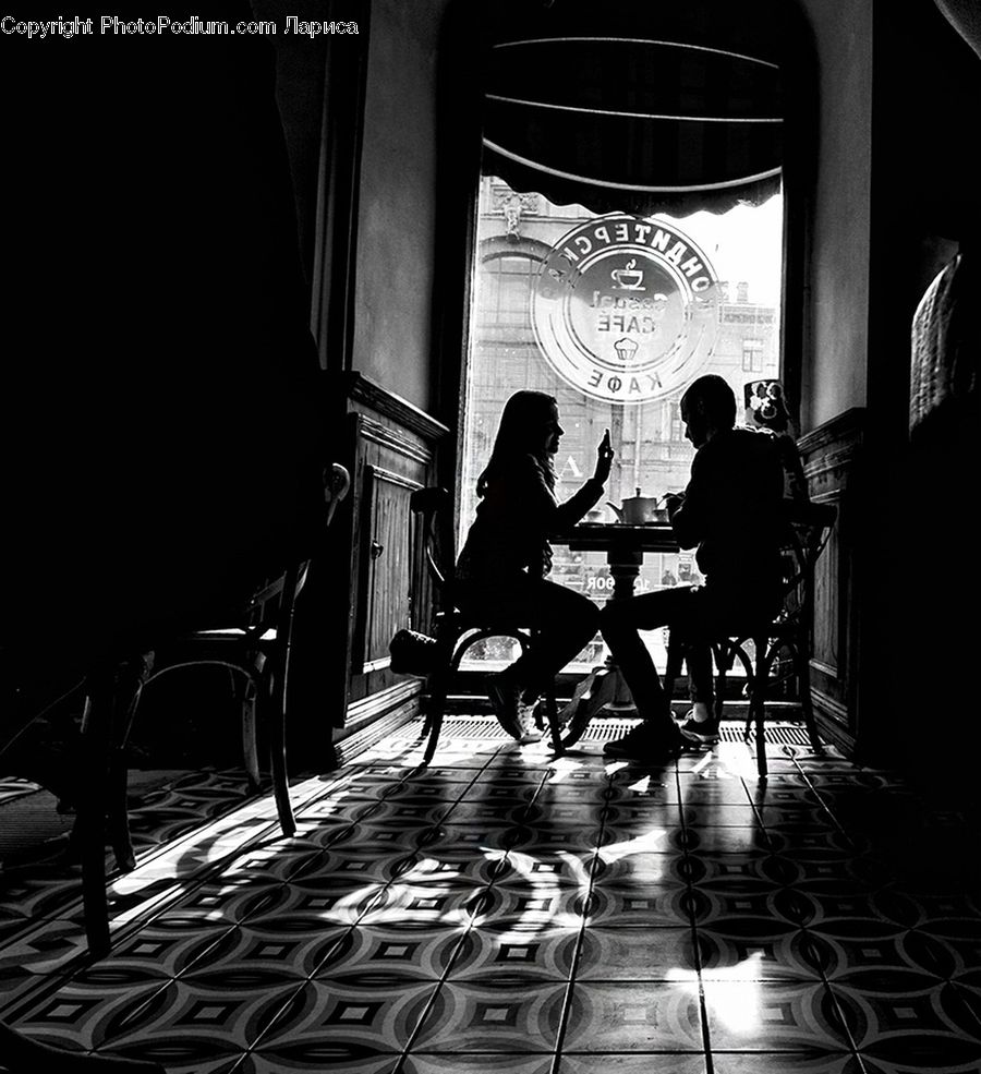 Chair, Furniture, City, Downtown, Urban, Crypt