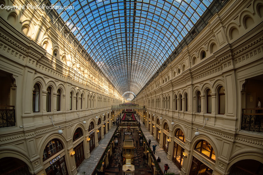 Building, Architecture, Housing, Skylight, Window, Dome, Banister