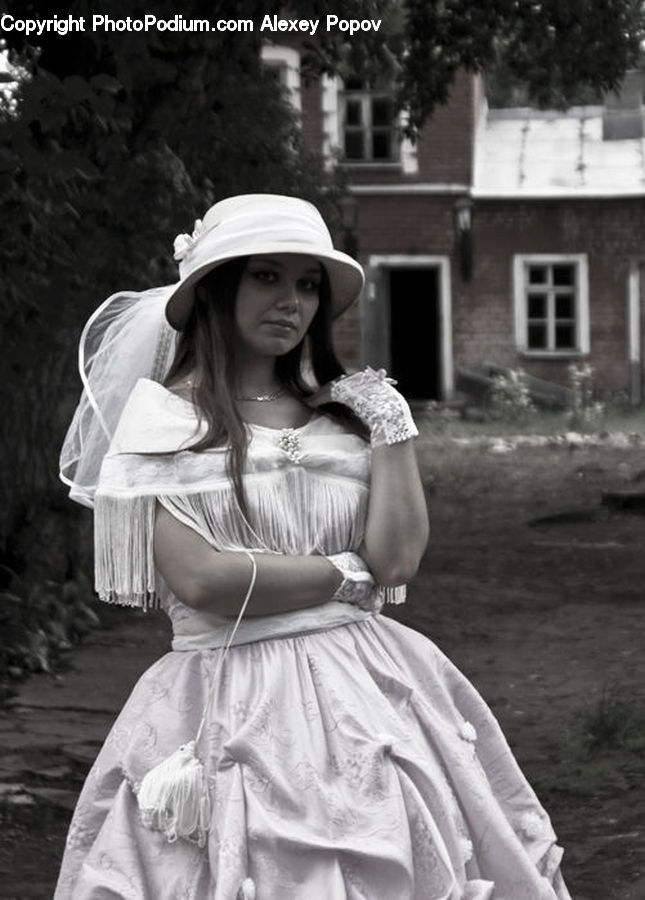Human, People, Person, Portrait, Female, Bonnet
