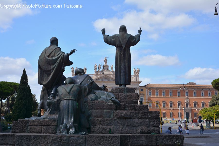 People, Person, Human, Art, Sculpture, Statue, Fountain