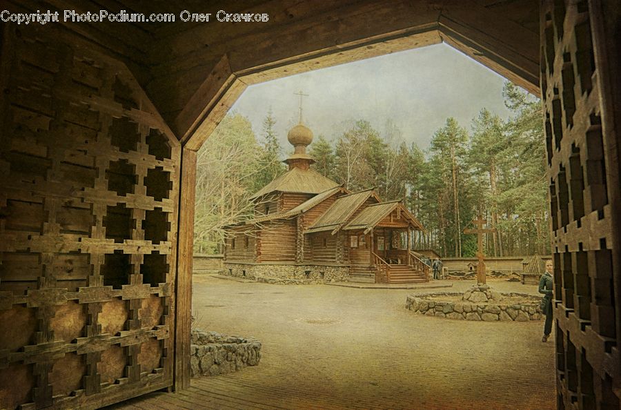 Patio, Furniture, Crypt, Lumber, Dining Room, Indoors, Room