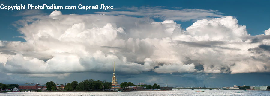 Cloud, Cumulus, Sky, Azure Sky, Outdoors