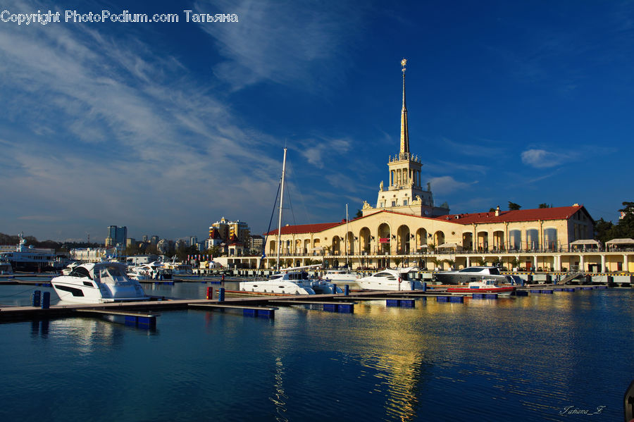 Harbor, Port, Waterfront, Boat, Yacht, Dock, Landing