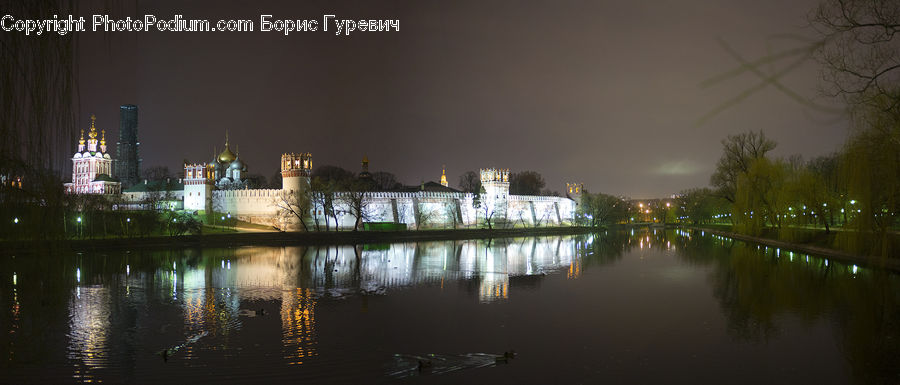Architecture, Castle, Fort, Canal, Outdoors, River, Water