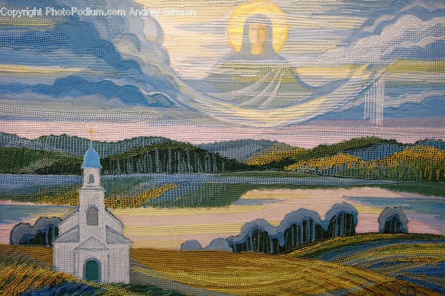 Art, Carpet, Tapestry, Brick, Architecture, Church, Worship