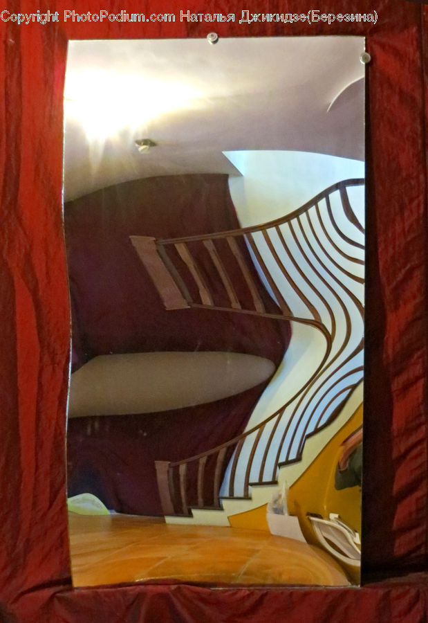 Banister, Handrail, Staircase, Art, Modern Art, Indoors, Interior Design