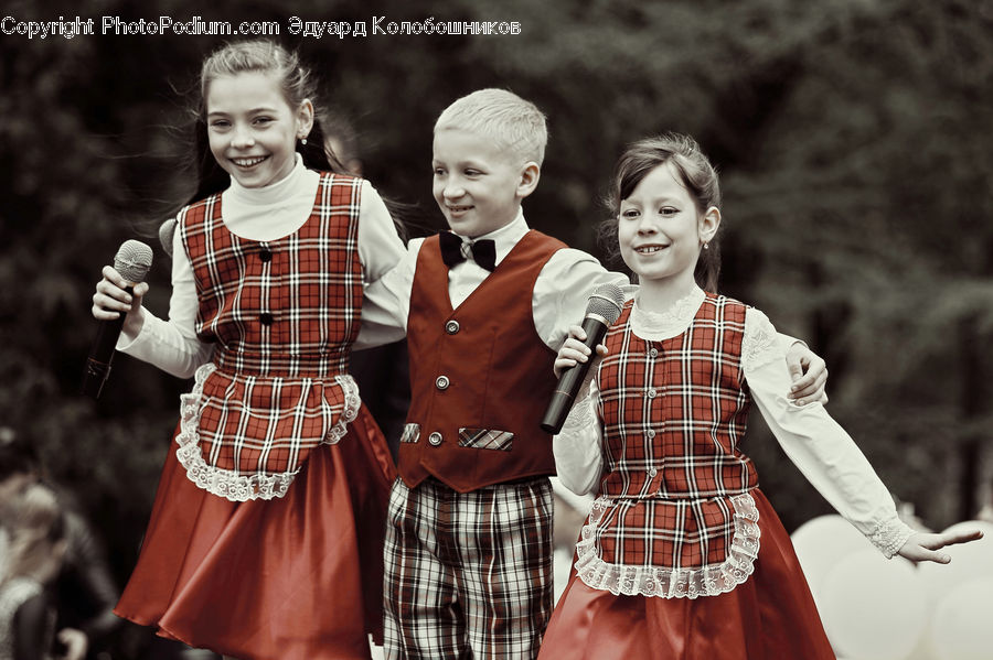 Human, People, Person, Plaid, Female, Costume, Portrait