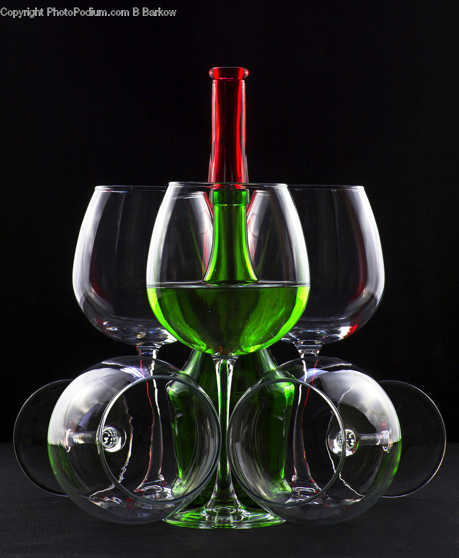 Glass, Goblet, Bottle, Beverage, Drink