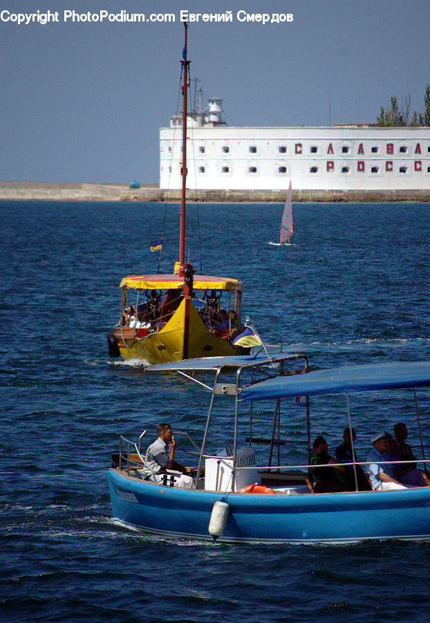 Boat, Watercraft, People, Person, Human, Dinghy, Harbor
