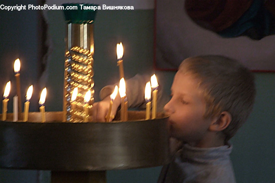 People, Person, Human, Candle