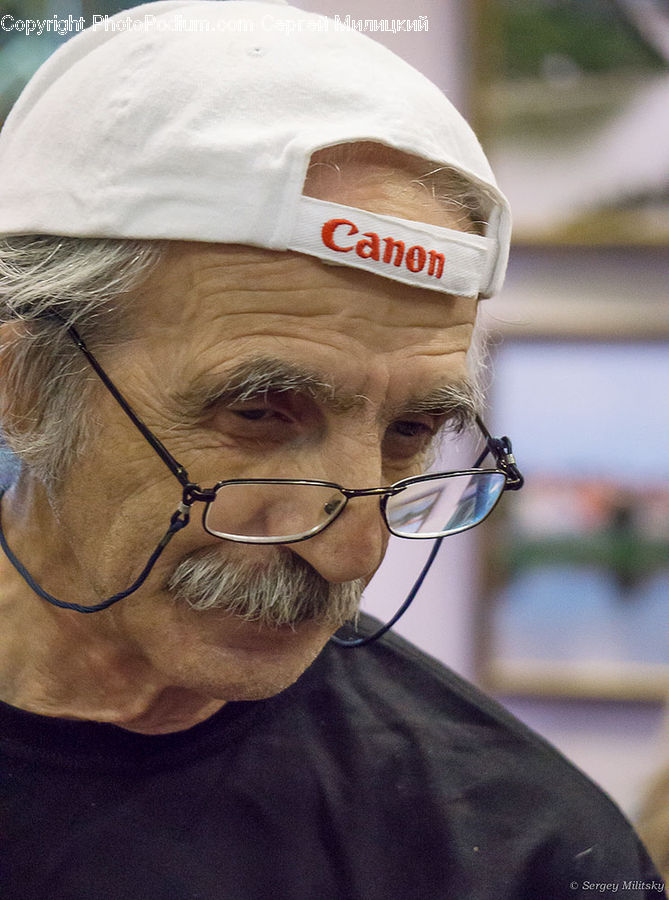 People, Person, Human, Baseball Cap, Cap, Hat, Glasses