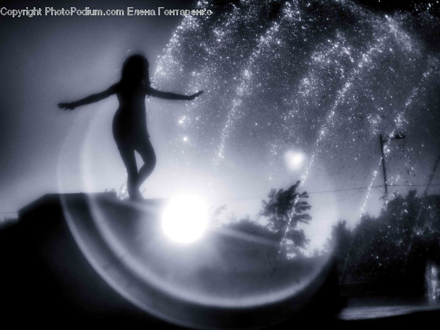 Silhouette, Lighting, Flare, Light, Sunlight
