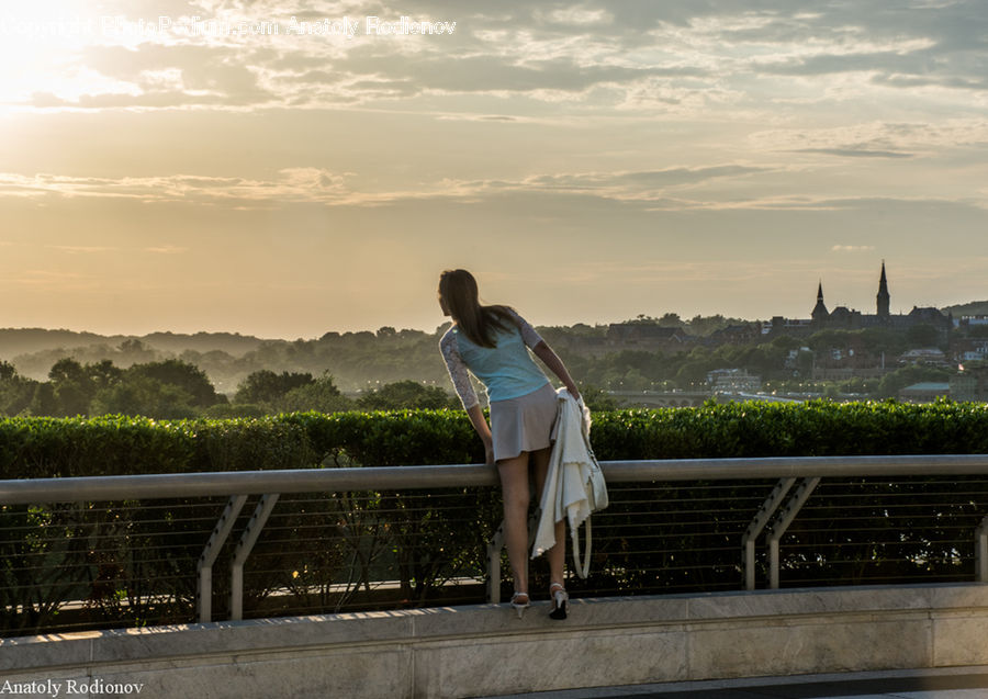 People, Person, Human, Brick, Balcony, Leisure Activities, Clothing