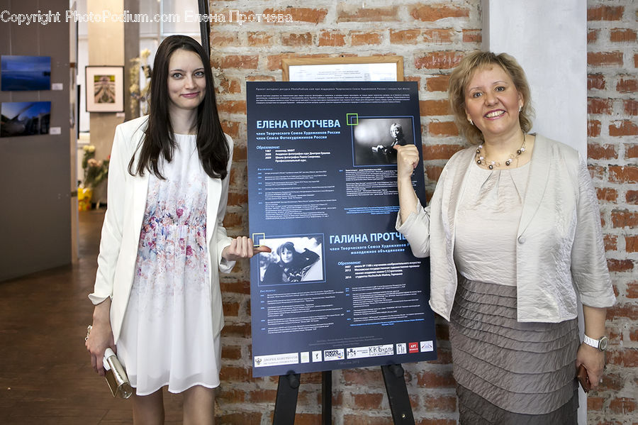 Human, People, Person, Brick, Blouse, Clothing, Brochure