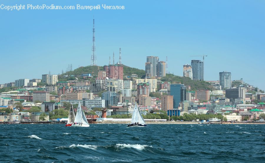 Boat, Dinghy, Yacht, Sailboat, Vessel, Watercraft, City