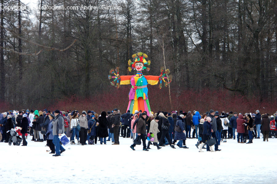 People, Person, Human, Clown, Performer, Crowd, Carnival