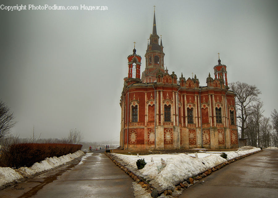 Architecture, Mansion, Castle, Palace, Lumber, Bell Tower, Clock Tower