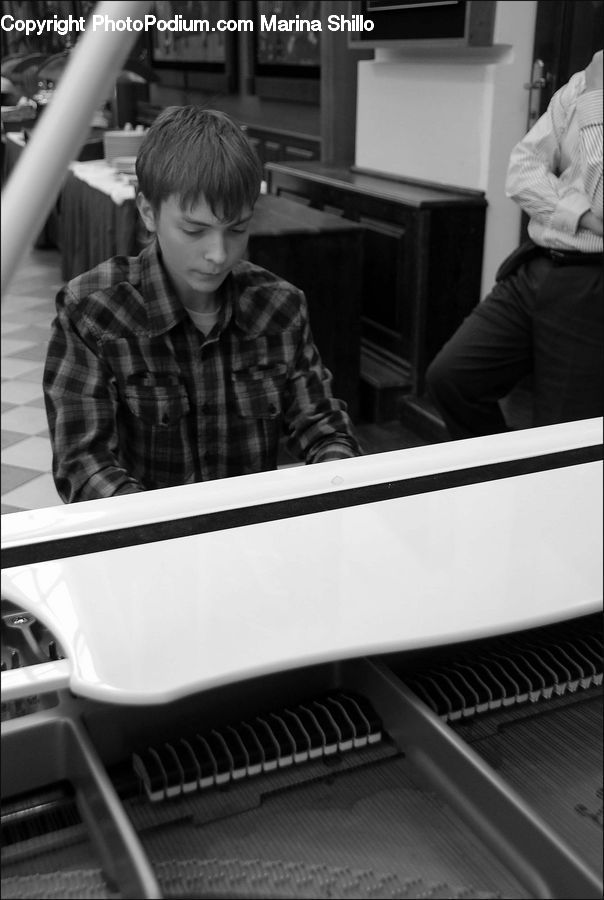 People, Person, Human, Musical Instrument, Piano, Appliance, Oven