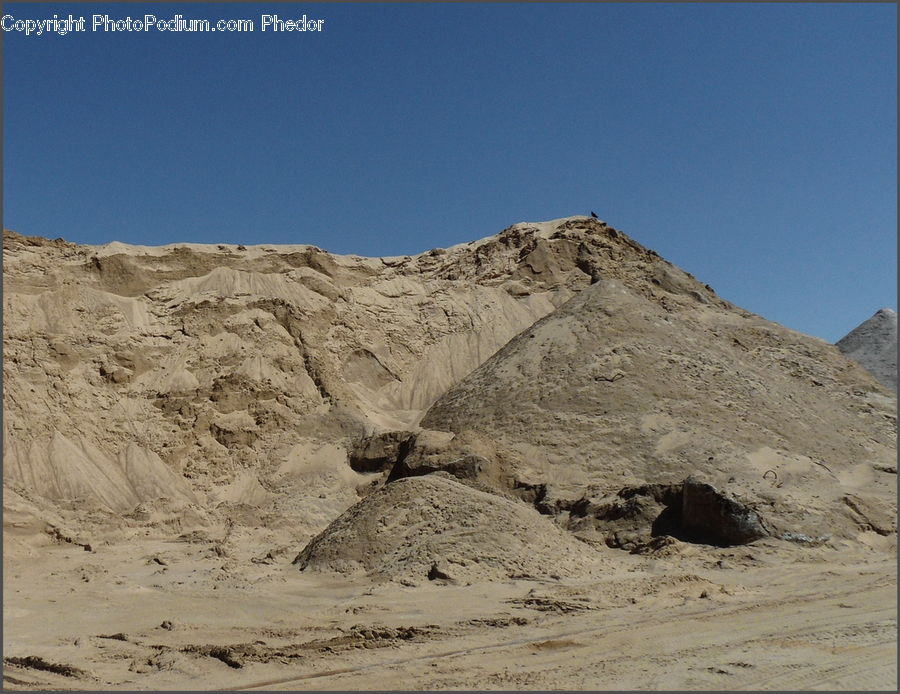 Desert, Outdoors, Hole, Ancient Egypt, Crest, Mountain, Peak