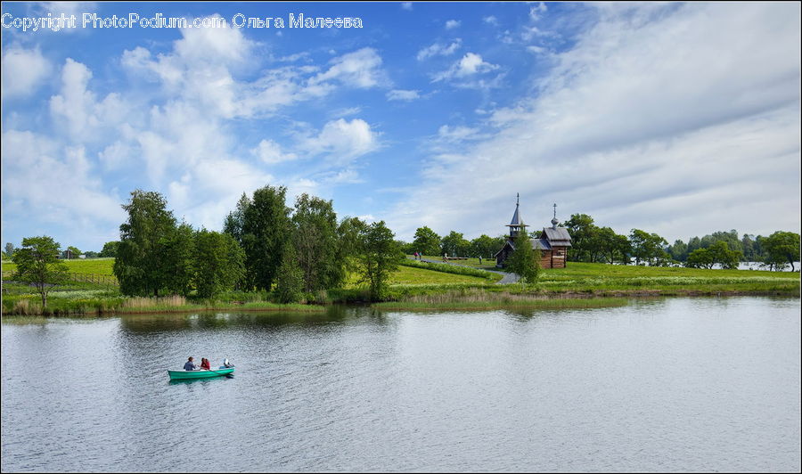Building, Cottage, Housing, Lake, Outdoors, Water, Architecture