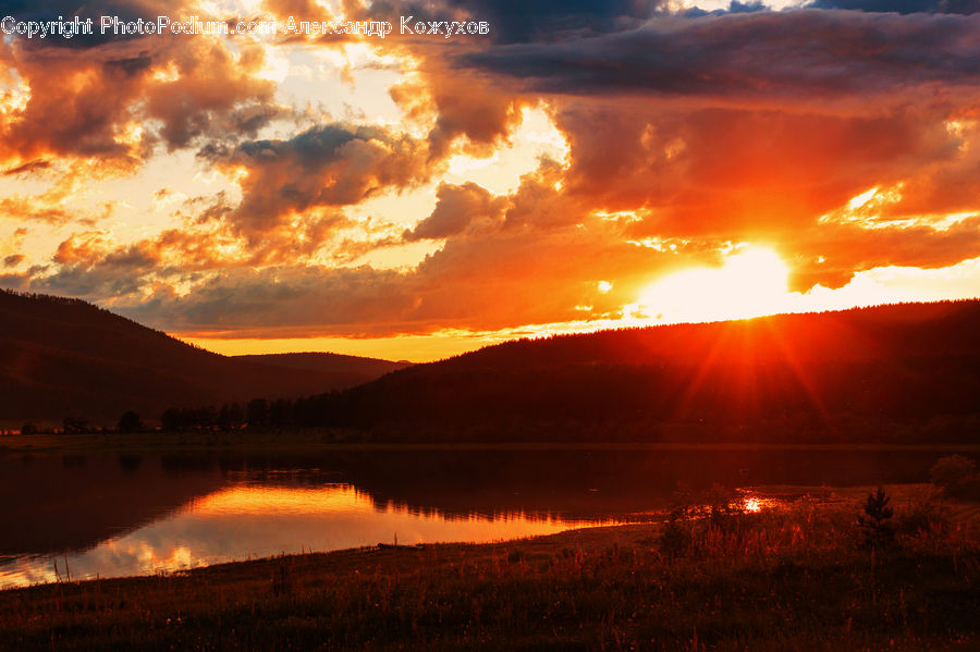 Outdoors, Sky, Dawn, Dusk, Sunrise, Sunset, Sunlight