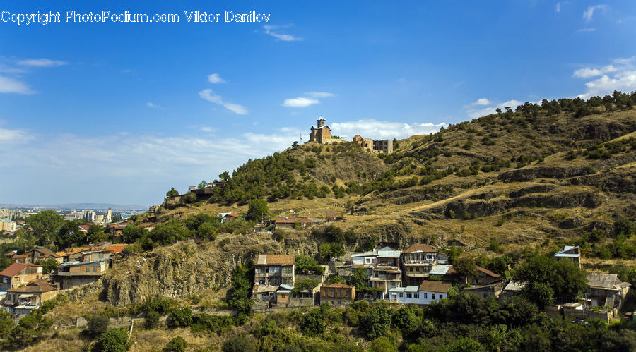 Countryside, Outdoors, Building, Housing, Villa, Downtown, Town