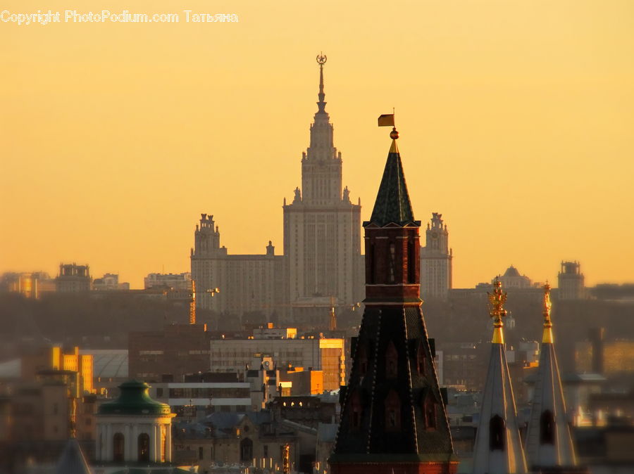Architecture, Bell Tower, Clock Tower, Tower, City, Downtown, Church