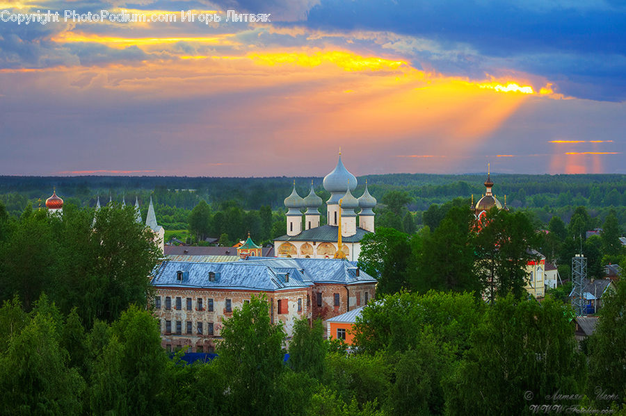 Architecture, Housing, Monastery, Fence, Hedge, Plant, Backyard