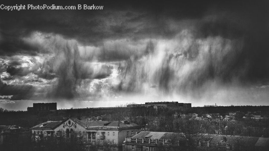 Outdoors, Storm, Weather, Architecture, Housing, Monastery, Cabin