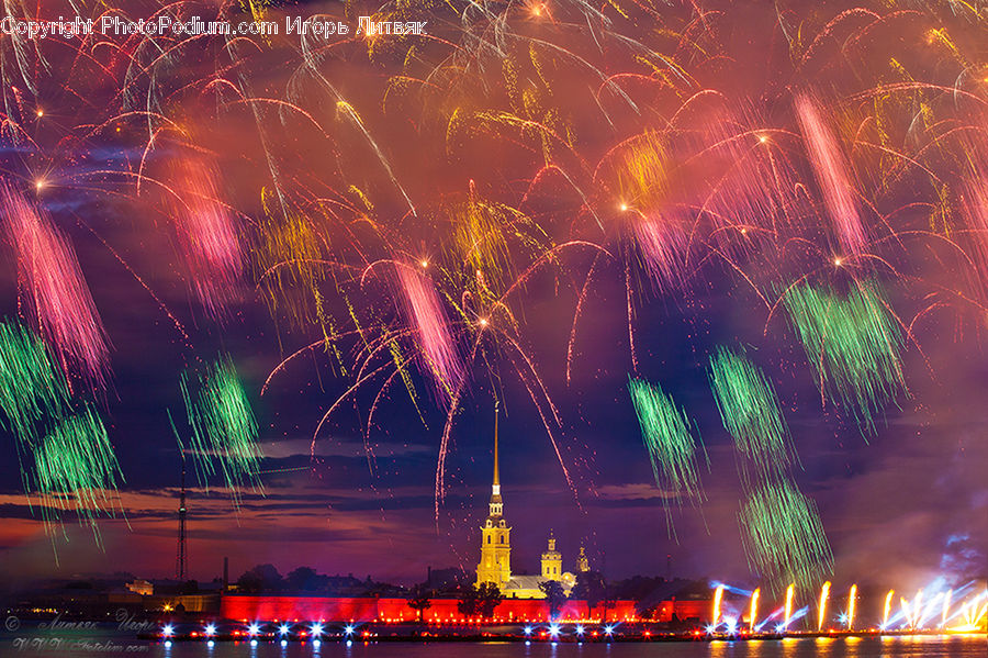 Fireworks, Night