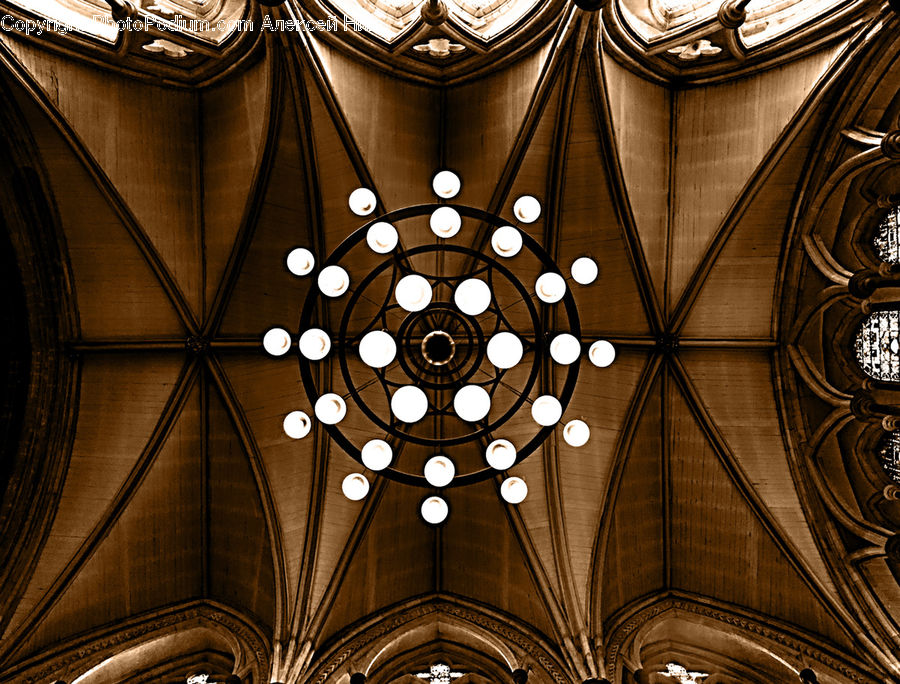 Architecture, Dome, Fractal, Church, Worship, Indoors, Interior Design