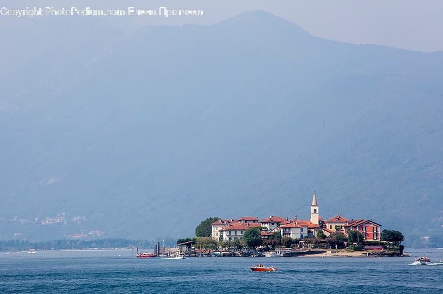 Ferry, Freighter, Ship, Tanker, Vessel, Building, Downtown