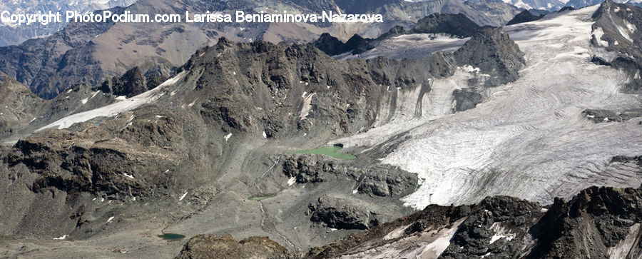 Arctic, Glacier, Ice, Mountain, Outdoors, Snow, Crest