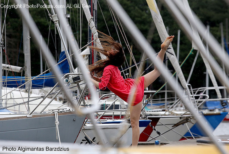 Construction, Scaffolding, Adventure, Bungee, Rope, Boat, Yacht