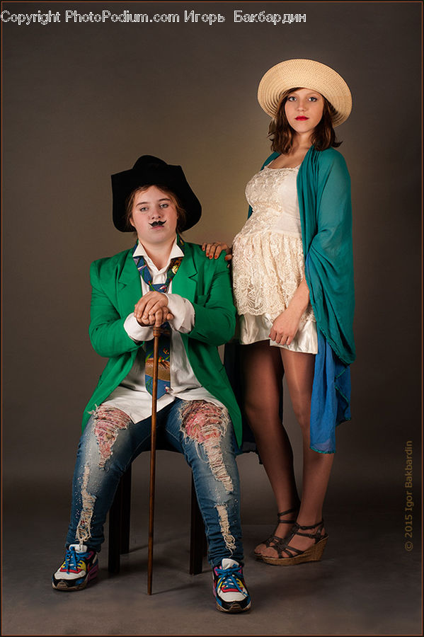 People, Person, Human, Cowboy Hat, Hat, Sun Hat, Costume