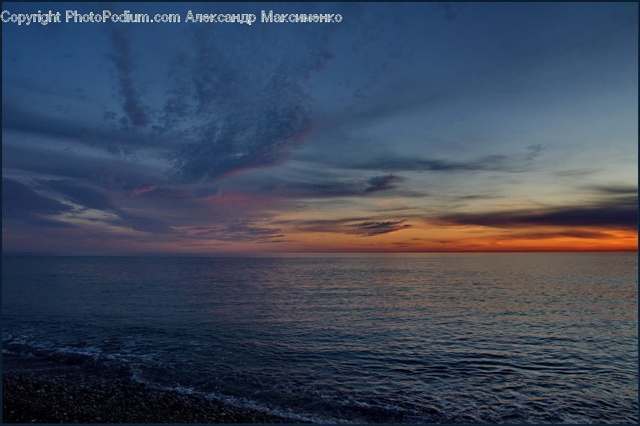 Azure Sky, Cloud, Outdoors, Sky, Dawn, Dusk, Red Sky
