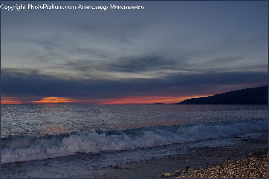 Beach, Coast, Outdoors, Sea, Water, Pebble, Ocean