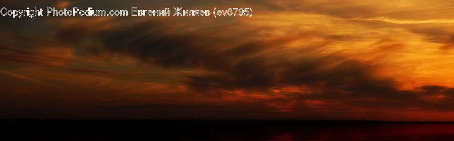 Azure Sky, Cloud, Outdoors, Sky, Dusk, Sunlight, Sunrise