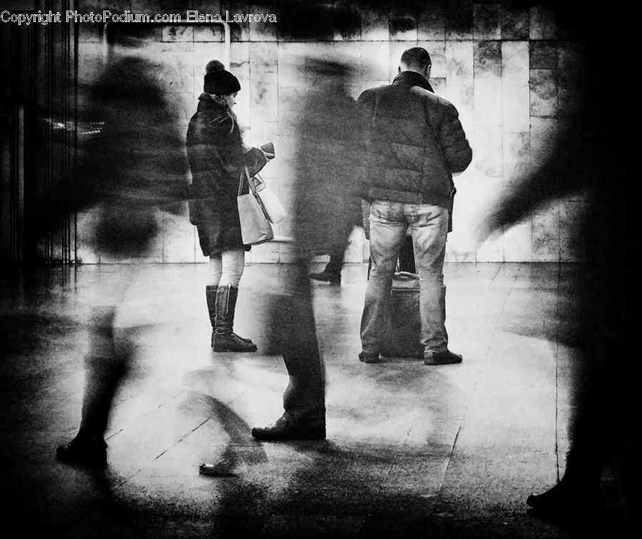Human, People, Person, Silhouette, Asphalt, Tarmac, Alley
