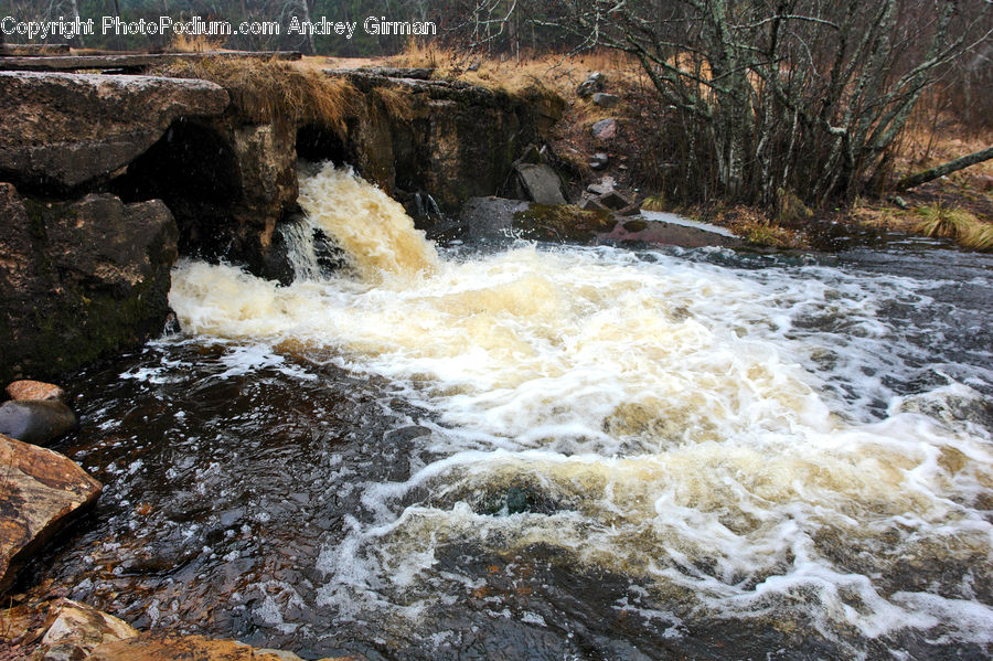 Outdoors, River, Water, Waterfall, Creek, Rock, Coast