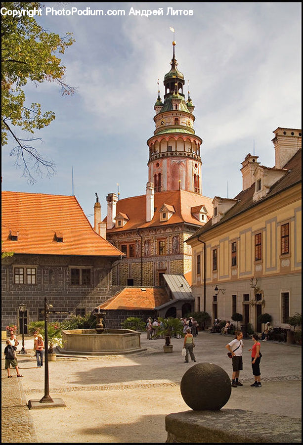 Architecture, Tower, Downtown, Plaza, Town Square, Bell Tower, Clock Tower